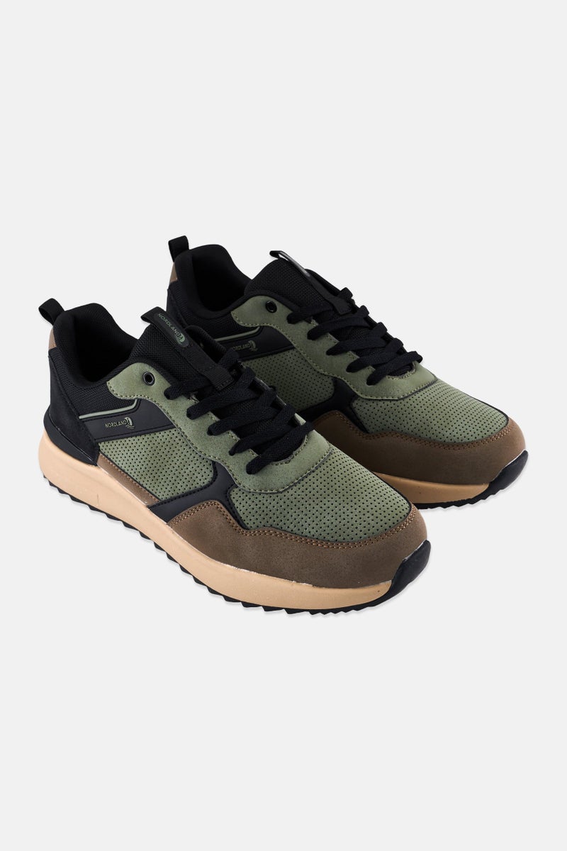 Nordland Men Lace Up Outdoor Shoes, Multicolor - Image 1
