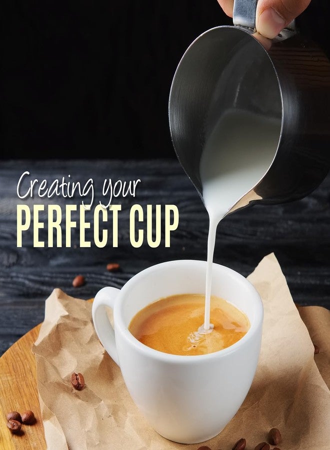 Chef's Star Stainless Steel Milk Frothing Pitcher, Frothing Cup for Milk Steamer and Frother for Coffee Cappuccino Latte and Espresso Machine, Espresso Machine Accessories Steaming Pitcher (20 oz) - Image 4