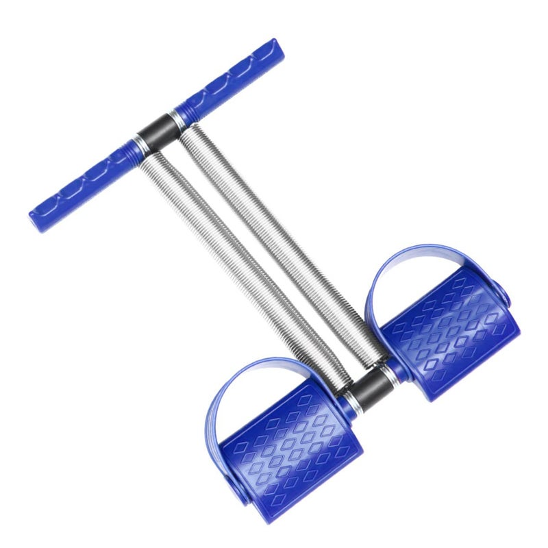 Multi‑function spring‑loaded foot‑pedal resistance trainer, adjustable fitness sit‑up and core‑strengthening device, and a must‑have tool for opening the shoulders and sculpting the back.