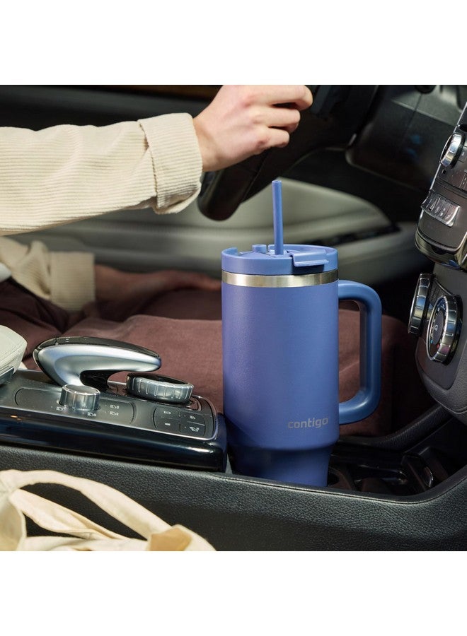 Contigo Contigo Streeterville 40oz Tumbler, Stainless Steel Vacuum Insulated, Leak-Proof, Cold for 29 Hours, Indigo - Image 4