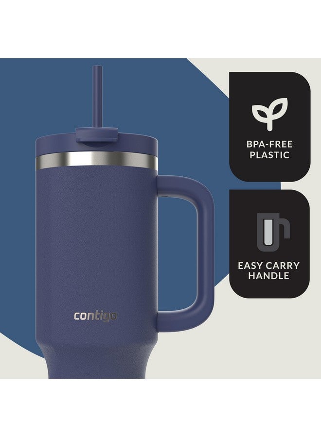 Contigo Contigo Streeterville 40oz Tumbler, Stainless Steel Vacuum Insulated, Leak-Proof, Cold for 29 Hours, Indigo - Image 3