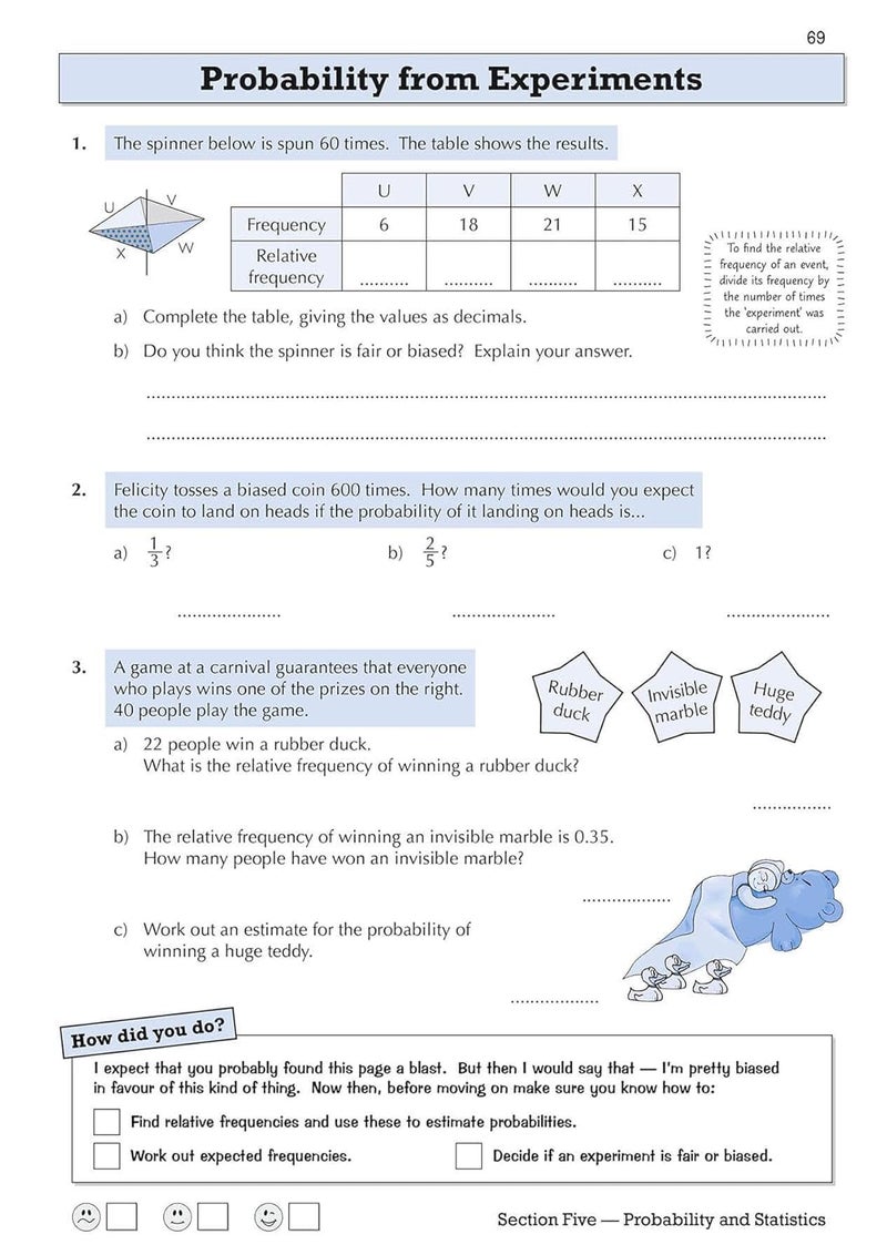 كتاب العمل المستهدف في الرياضيات للصف التاسع KS3 (مع الإجابات) - Image 5