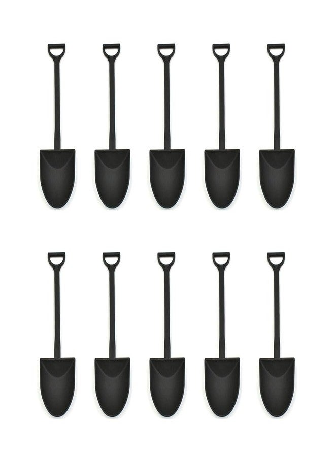 Aliotech 40PCS Plastic Mini Ice Cream Dessert Spoon Shovels Pudding Yogurt Spoons for Family or Party(40Pcs) - Image 1