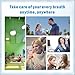 SAWOZU Inhaler Spacer for Kids and Adults Soft Fit Mask Portable and Lightweight Suitable for Home and Travel Nessi OTC Spacer BlueAdult - Image 4