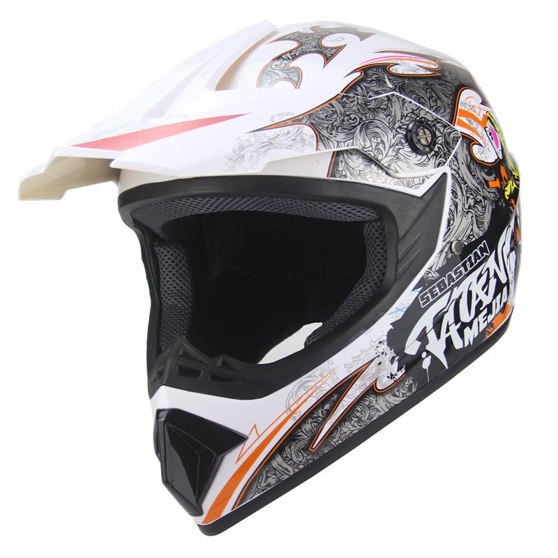 Exclusive For Version Of Personalized Beach Bike Riding Helmet Youth Mountain Bike Ghost Fire Full Helmet Dh Kart Helmet - Image 5