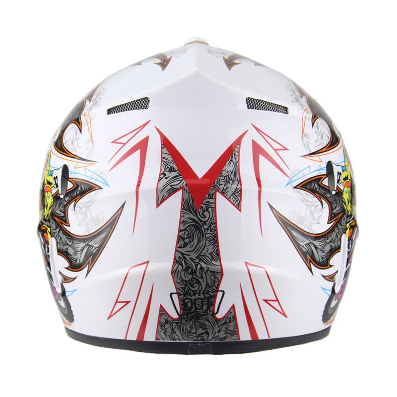 Exclusive For Version Of Personalized Beach Bike Riding Helmet Youth Mountain Bike Ghost Fire Full Helmet Dh Kart Helmet - Image 4