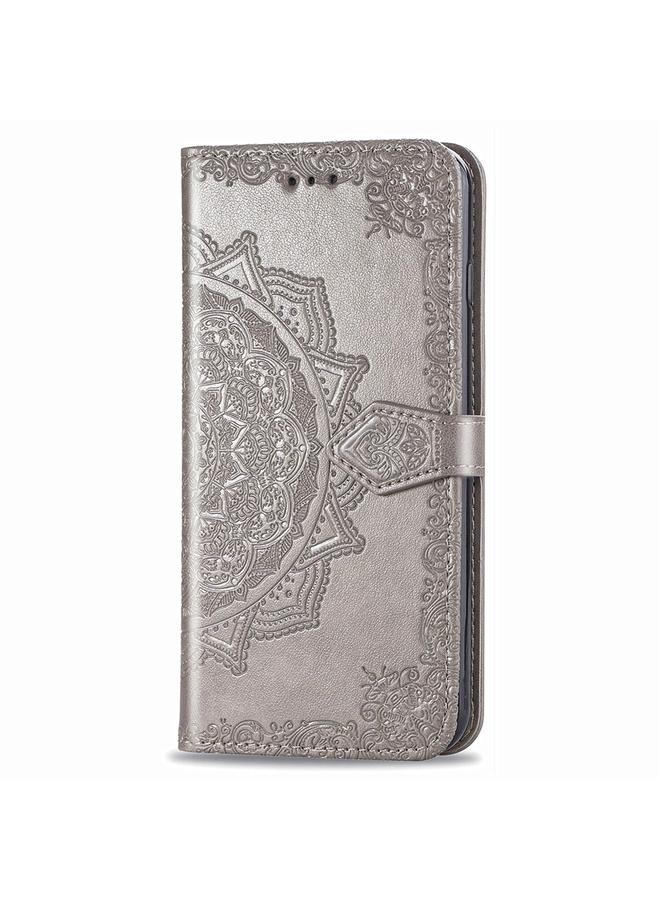 Zaboon Case For Galaxy M51 Mandala Flower Embossed Horizontal Flip Leather Case with Bracket / Card Slot / Wallet / Lanyard - Image 2