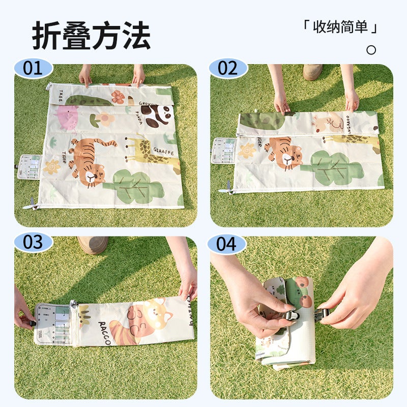 Etravel Easy Travel Mini Picnic Mat Pocket Portable Lightweight Outdoor Camping Picnic Waterproof Moisture-Proof Mat - Image 5