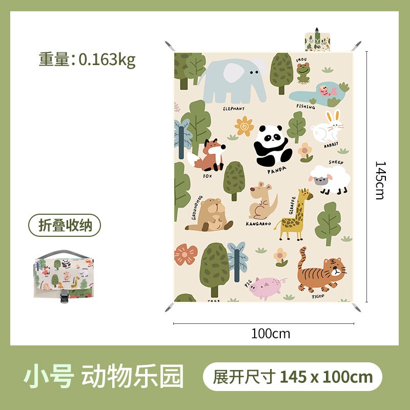 Etravel Easy Travel Mini Picnic Mat Pocket Portable Lightweight Outdoor Camping Picnic Waterproof Moisture-Proof Mat - Image 1