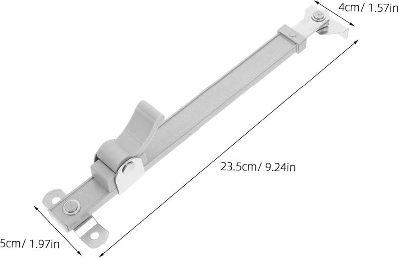 قضيب أمان النافذة التلسكوبي قضيب دعم النافذة المنزلقة قضيب تثبيت الرياح تعزيز الاستقرار - Image 3