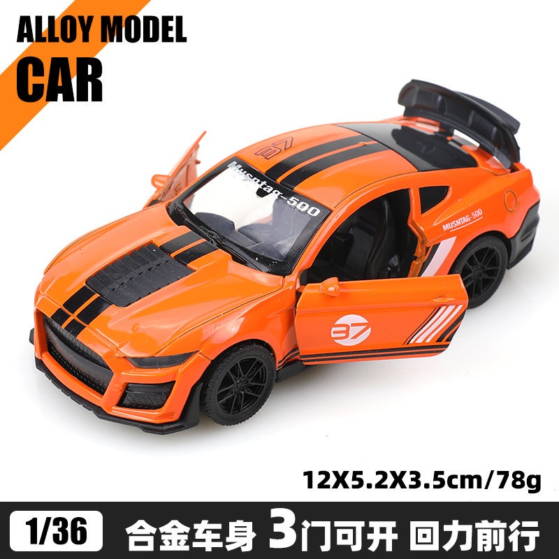 Bulk 1:36 Alloy Model Cars, Kids Pull Back Toy Vehicles, Boys Race Car Decor Gift[Bubble Bag] wild track version Orange [Bubble Bag] wild track version Orange 