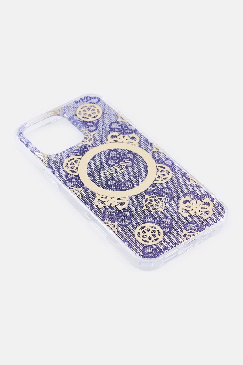 GUESS iPhone 16 Pro Max 4G Design Hard Case, Multicolor - Image 4