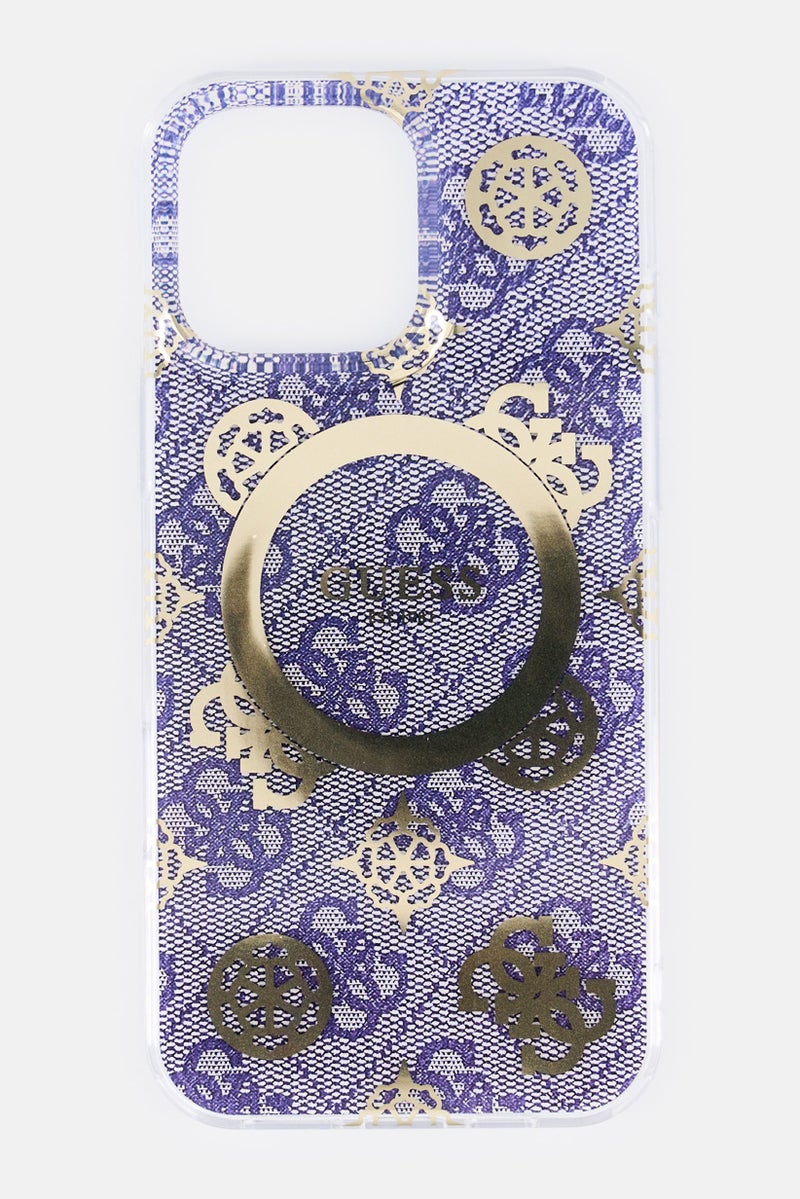 GUESS iPhone 16 Pro Max 4G Design Hard Case, Multicolor - Image 1