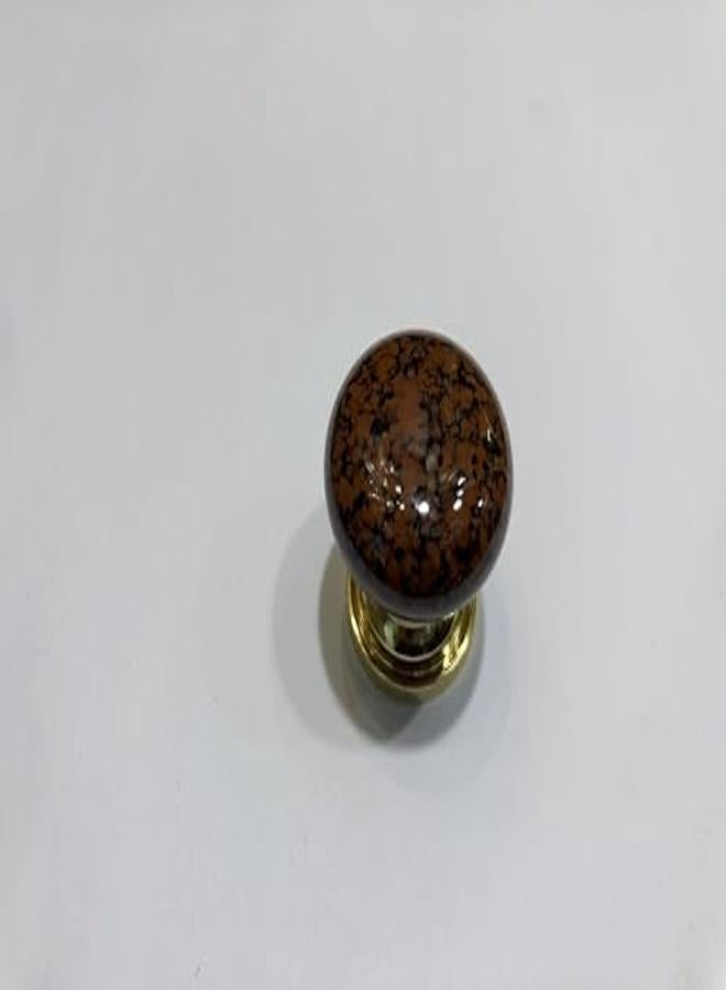 Kitchen And Cabinet Handle Button, Brown And Black Color, Brass, Granite Color, Brass Material, Made In Taiwan, Small Button - Image 4
