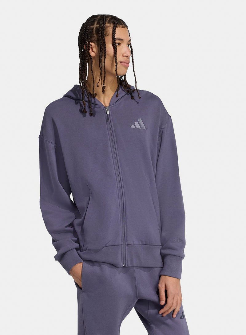 Adidas All Szn  Full-Zip Hoodie - Image 3