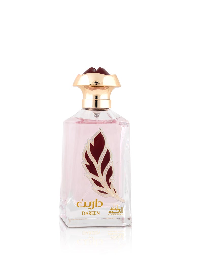 Mamlakat Al Oud Mamlakat Al Oud Dareen, Eau De Parfum - 100ml | Floral, Fresh, and Warm Fragrance for Women  - Image 1