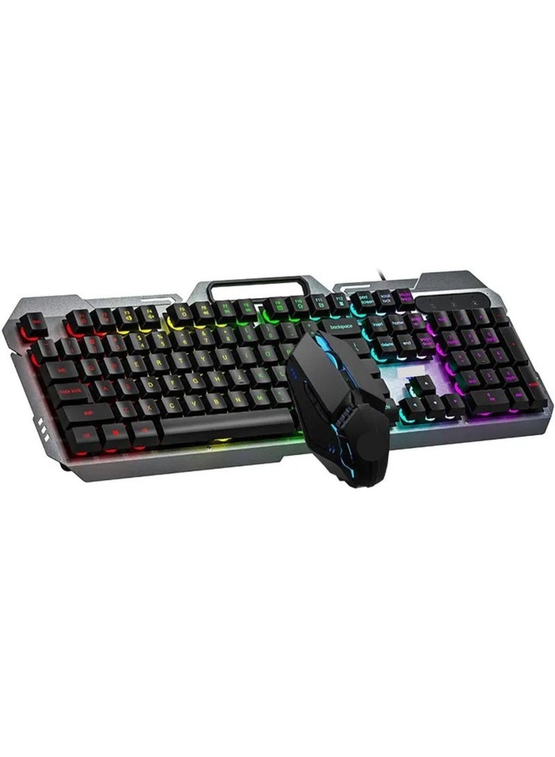 AULA F2023 Wired Gaming Keyboard and Mouse Combo - Image 1