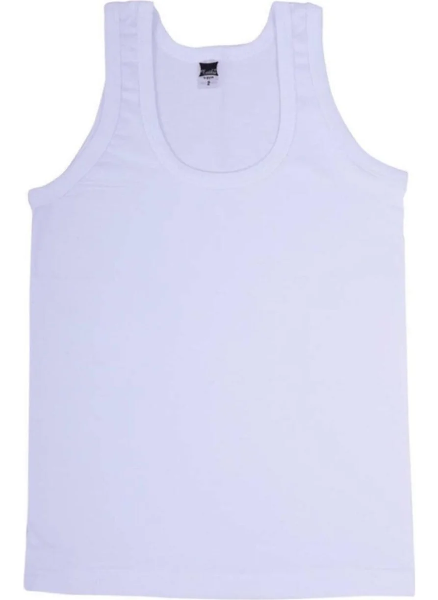 Tutku Boy's Undershirt 6-Pack White