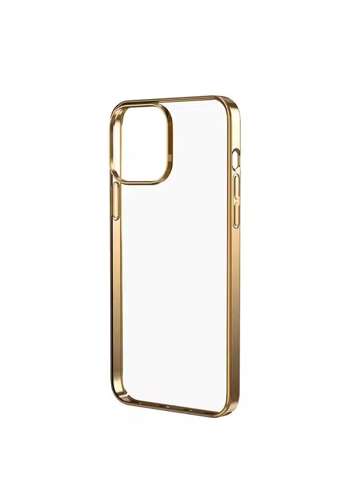 devia - Devia iPhone 14 Case Clear Drop and Scratch Resistant The protective case is specially designed to withstand drops from a height of up to 1.2 meters in gold color - Image 1