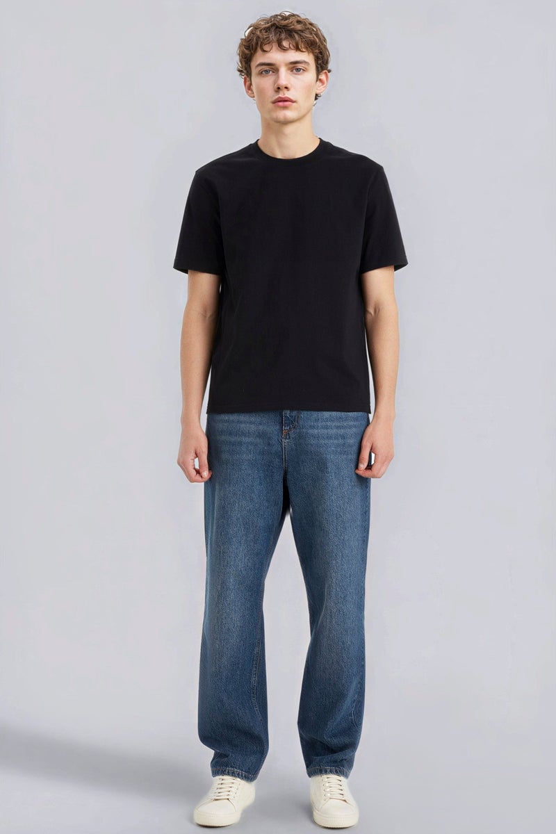 ديفاكتو تيشيرت بيزك سادة قطن - Image 2