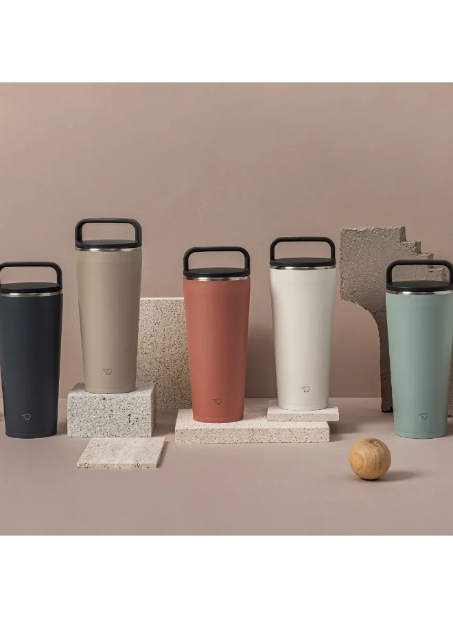 Zojirushi Zojirushi Stainless Steel Vacuum Insulated Carry Tumbler 0.72L,Terracotta (Dm)