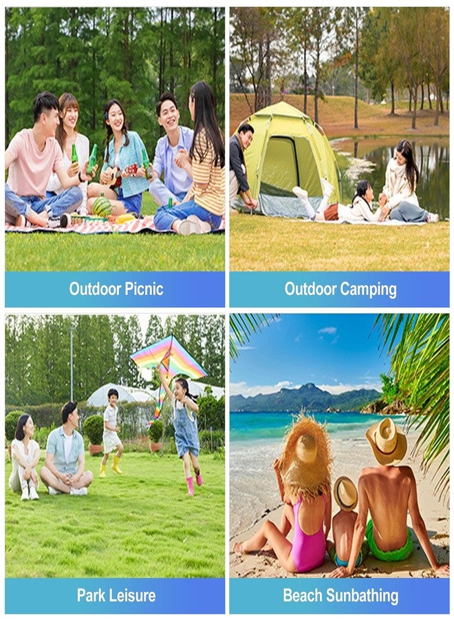 CoguZed Ultralight Foam Sit Pad Folding Hiking Seat Pad Portable Waterproof Camping Sitting Compact Backpacking Cushion for Adults and Outdoor Travel Green - Image 5