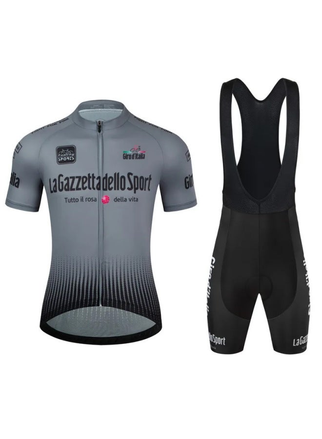 Cycling Clothing Tour De France Short-sleeved Suit Quick-drying Breathable Cycling Clothing Cycling Clothing