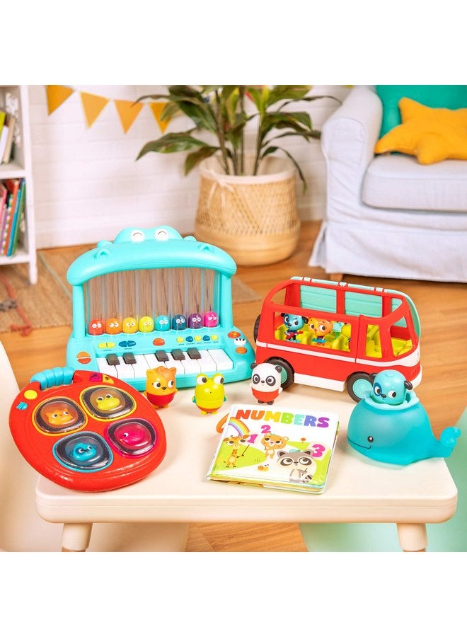 B. toys - Baby Bath Book - Educational Book for Babies - Book About Numbers - Waterproof Bathtub Toys - 6 Months + - Tub Time Books - Numbers - Image 3