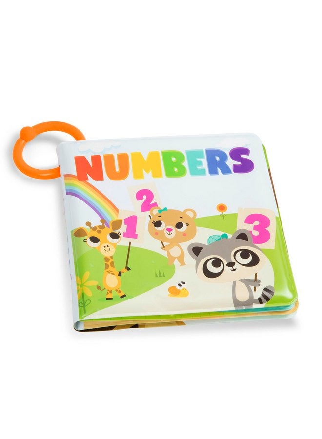 B. toys - Baby Bath Book - Educational Book for Babies - Book About Numbers - Waterproof Bathtub Toys - 6 Months + - Tub Time Books - Numbers - Image 1