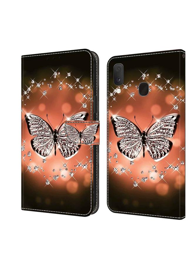 S-TOP Case For Samsung Galaxy S10e Crystal 3D Shockproof Protective Leather Phone Case - Image 1