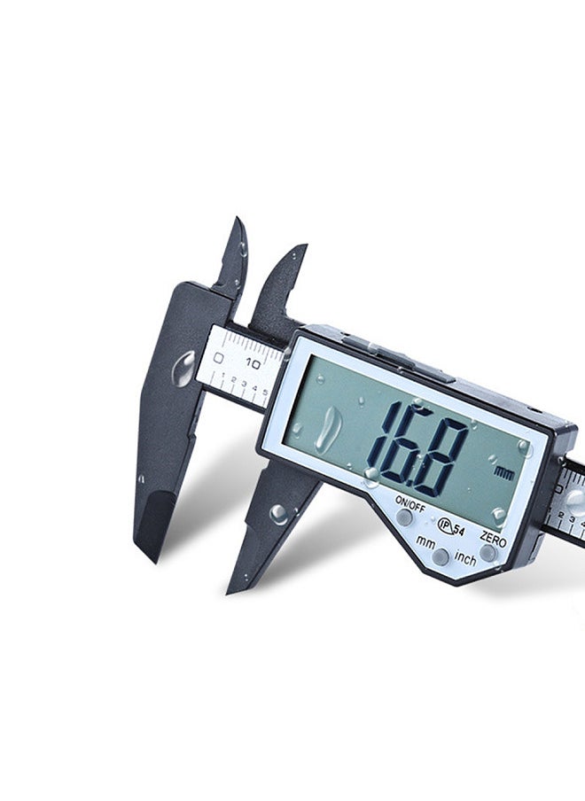 Generic Electronic Caliper 0-150mm Digital Display Vernier Large Screen IP54 Waterproof Plastic Caliper for Antique Measuring  - Image 1