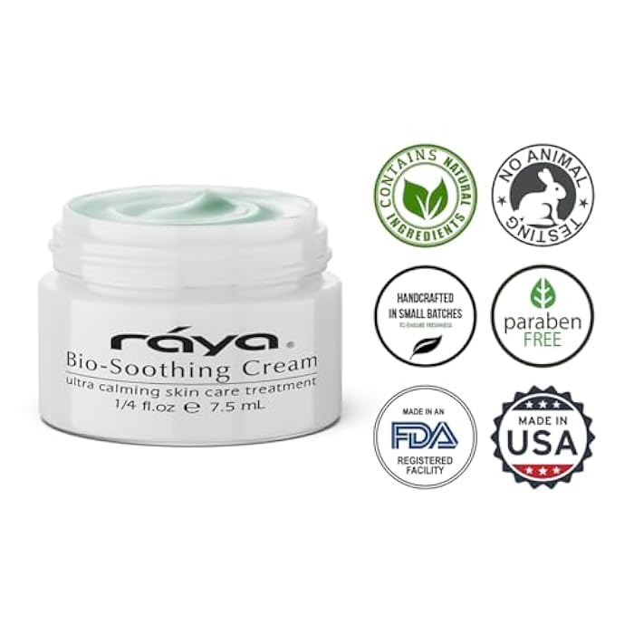 Raya Bio-Soothing Cream (702) | Soothing Facial Spot Remedy for Skin | Whiteheads | Great As An After-Waxing Care Solution - Image 4