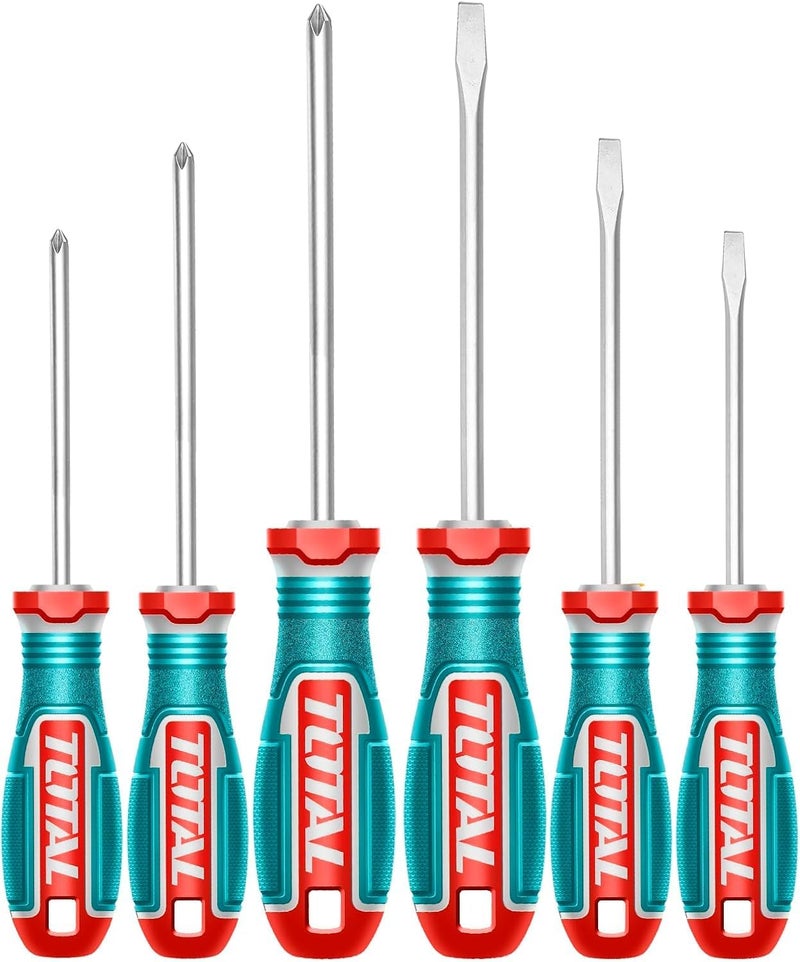 TOTAL 6-Piece Screwdriver Set TKSDS0626 - Image 1