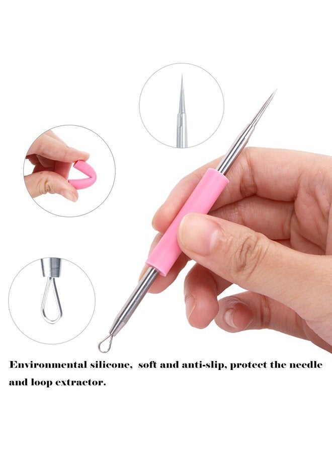 BEZOX Professional Acne Removal Needle, Whitehead & Blackhead Remover, Pimple Extractor Tool - Image 3