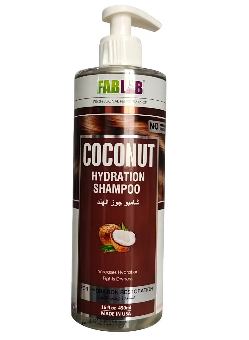FabLab Coconut Moisture Restore Shampoo 450ml