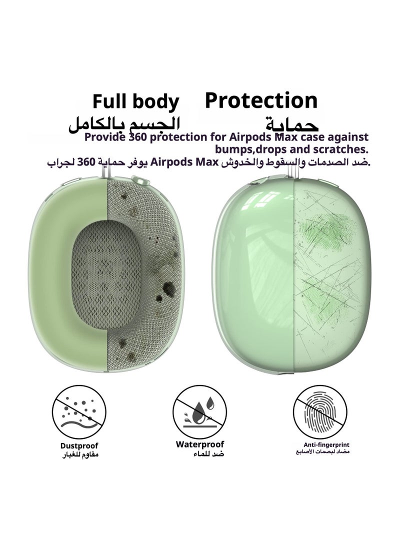 Anmi - Silicone Headphone Case ,Pertain For AirPods Max Headphones, Anti Scratch，Sweat Proof,3 in 1 Ear Pad Covers/Ear Cups Cover/Headband Cover - Image 1