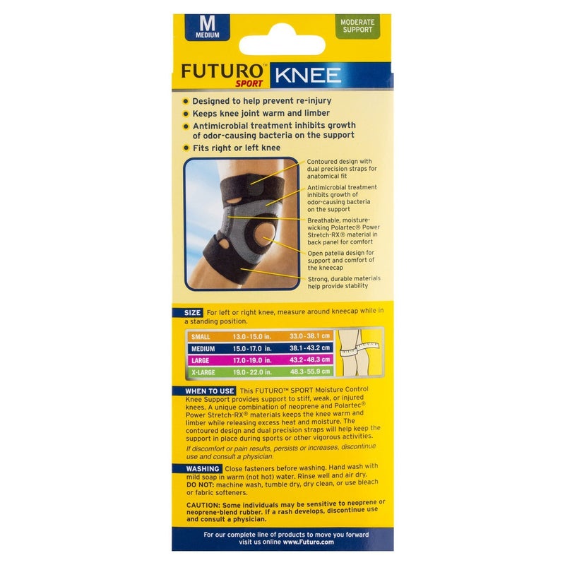 FUTURO Performance Knee Support Ideal for General Support and Exercise Large - Image 2