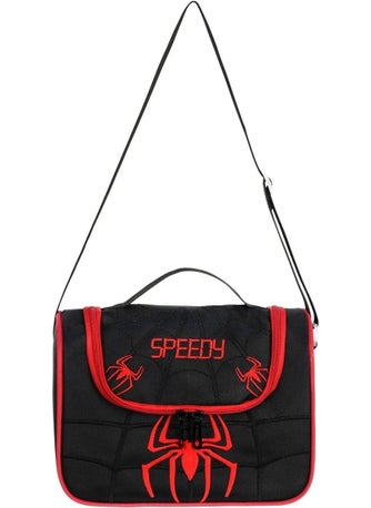 GENC DIJITAL BASKI GENC DIGITAL PRINTING Spider Embroidered Thermal Lunch Bag Set 3 Pieces  - Image 2