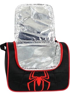 GENC DIJITAL BASKI GENC DIGITAL PRINTING Spider Embroidered Thermal Lunch Bag Set 3 Pieces  - Image 5