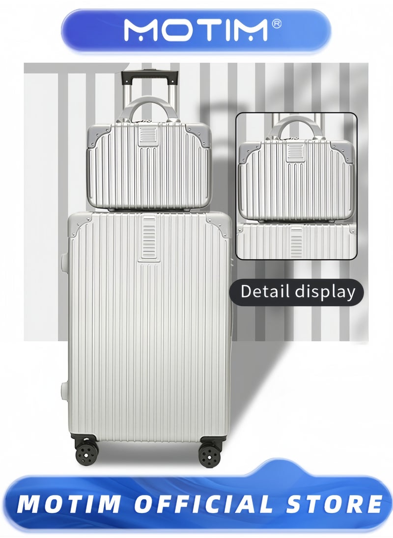 2pcs Boarding Carry-on Luggage Sets Expandable PP Hard Shell Clearance Luggage with Spinner Wheels TSA Lock and Hard Side Lightweight Durable Carry-on Suitcase Set for Long Distance Travel - pzsku/ZDE2ACF45A643EFFD939AZ/45/_/1732355638/208a7a50-bbdc-49be-b57f-24e55c44de55