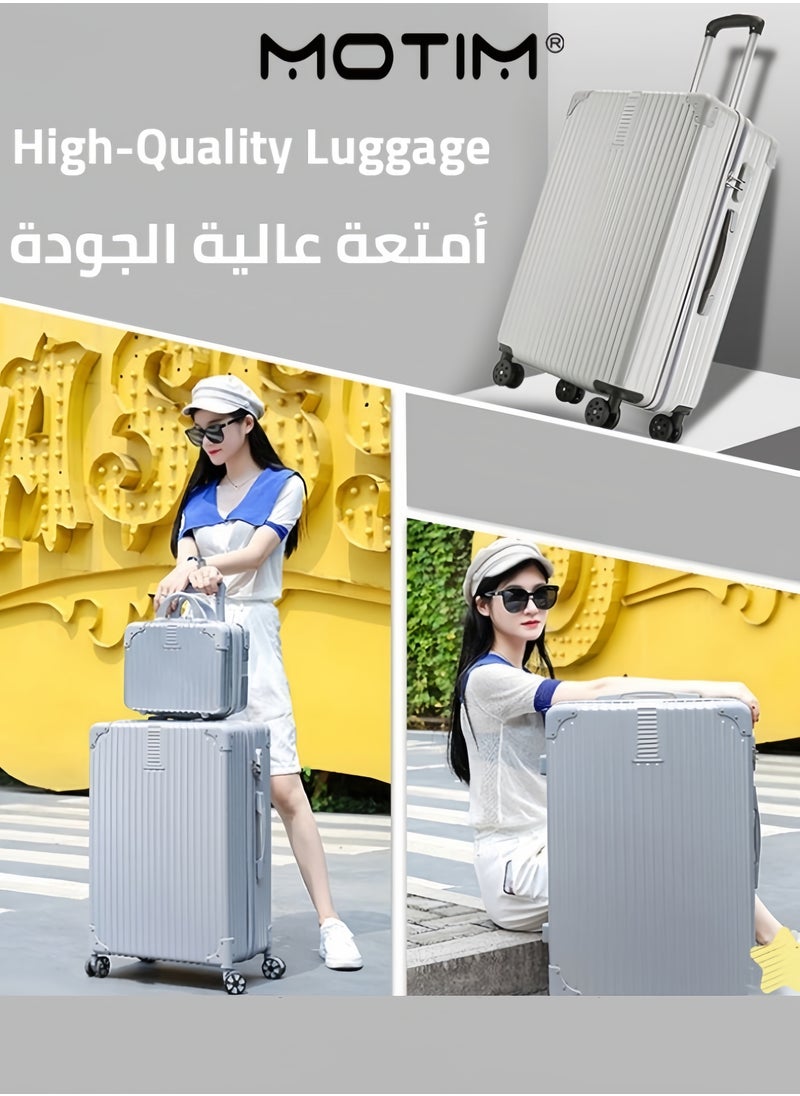 2pcs Boarding Carry-on Luggage Sets Expandable PP Hard Shell Clearance Luggage with Spinner Wheels TSA Lock and Hard Side Lightweight Durable Carry-on Suitcase Set for Long Distance Travel - pzsku/ZDE2ACF45A643EFFD939AZ/45/_/1732355659/c220d4e4-fdcd-4cc3-9a2c-2a0f3acc7a8d