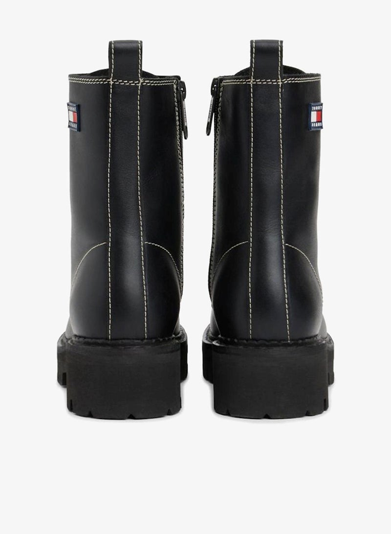 TOMMY JEANS Urban Lace Up Boot - Image 5