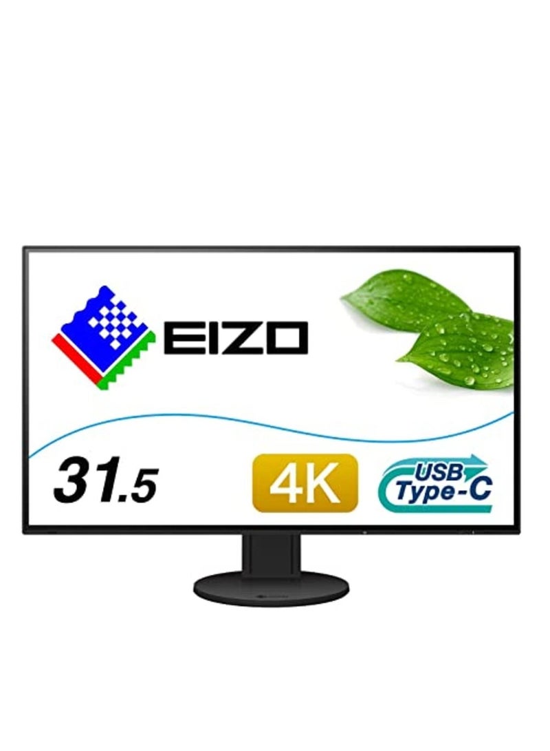 Eizo FlexScan EV3285-BK 3840 x 2160 4K IPS 31.5 ” (80cm) USB-C Monitor – Black