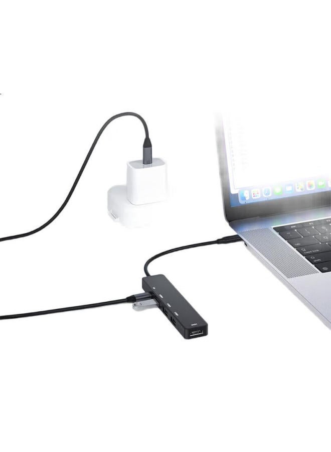 Zhengdian محطة توسيع زينغديان من نوع C 5 في 1، محور Usb3.0، محول Usb-C إلى Hdmi، عكس الشاشة بدقة 4K، شحن سريع Pd، هواوي، أبل، محول لابتوب، محطة توسيع - Image 2