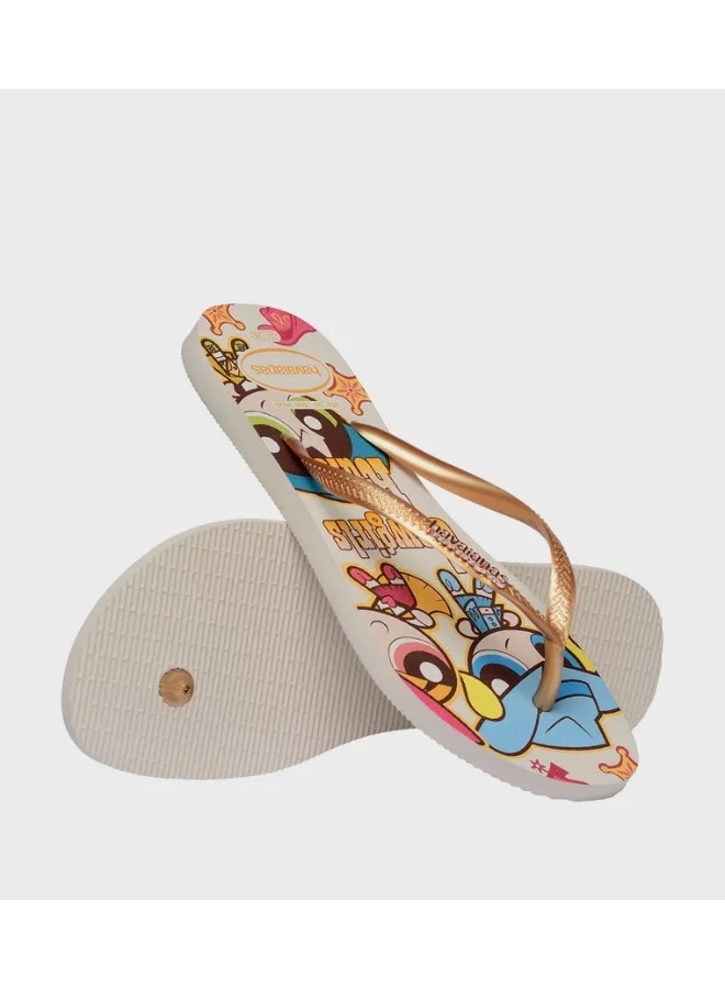 Havaianas Beige Hav. Slim Warner Classics for Women | Best Price UAE