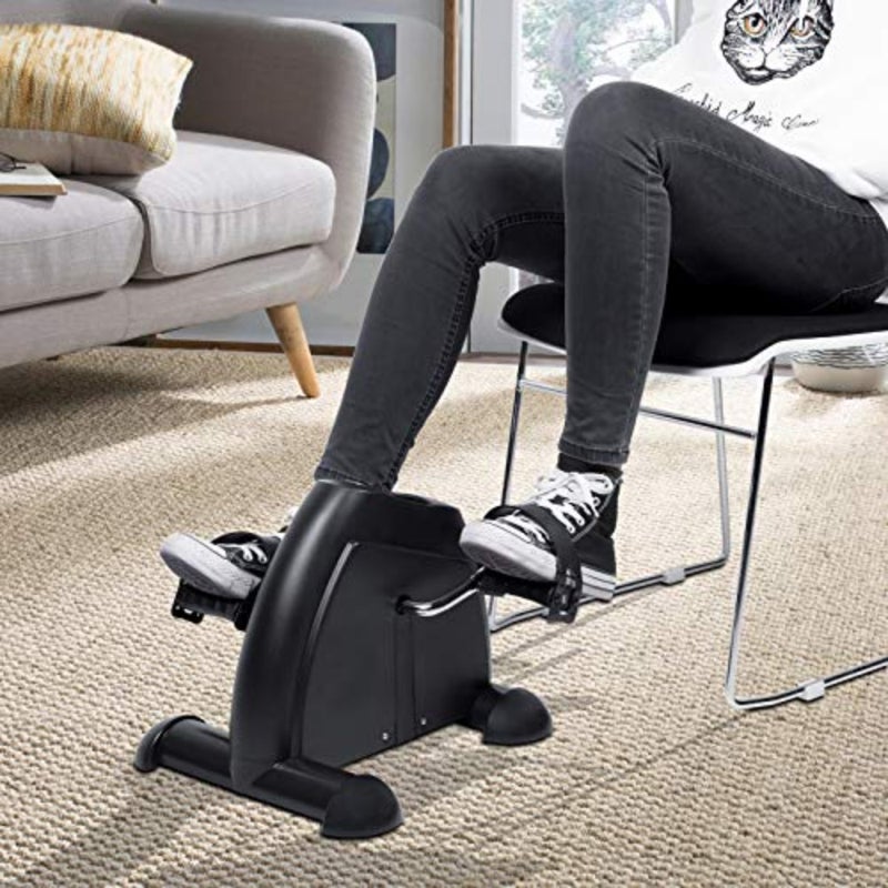 Mini Exercise Bike Pedal Exerciser Resistance Cycle Indoor Gym Office Fit - Image 5
