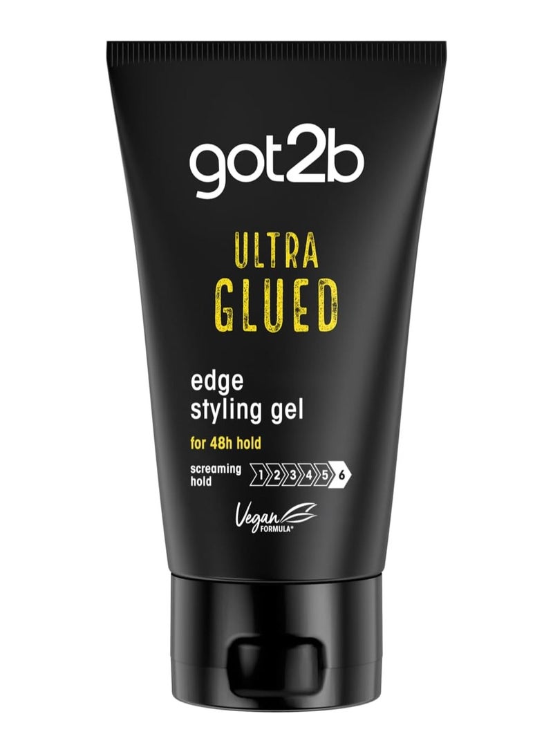 Got2B Ultra Glued Invincible Styling Hair Gel, 6 Ounce - Image 1