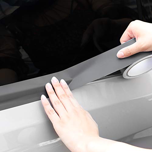 LZLRUN شريط فينيل غير لامع من LZLRUN لمجموعة أدوات مجانية لتعتيم النوافذ وحواف الأبواب (2 بوصة × 30 قدم) - Image 2