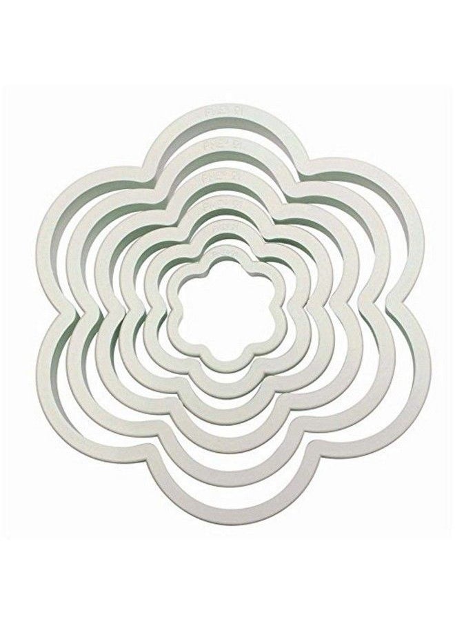 PME Flower Cutters For Cake Decorating Set Of 6  - Image 1