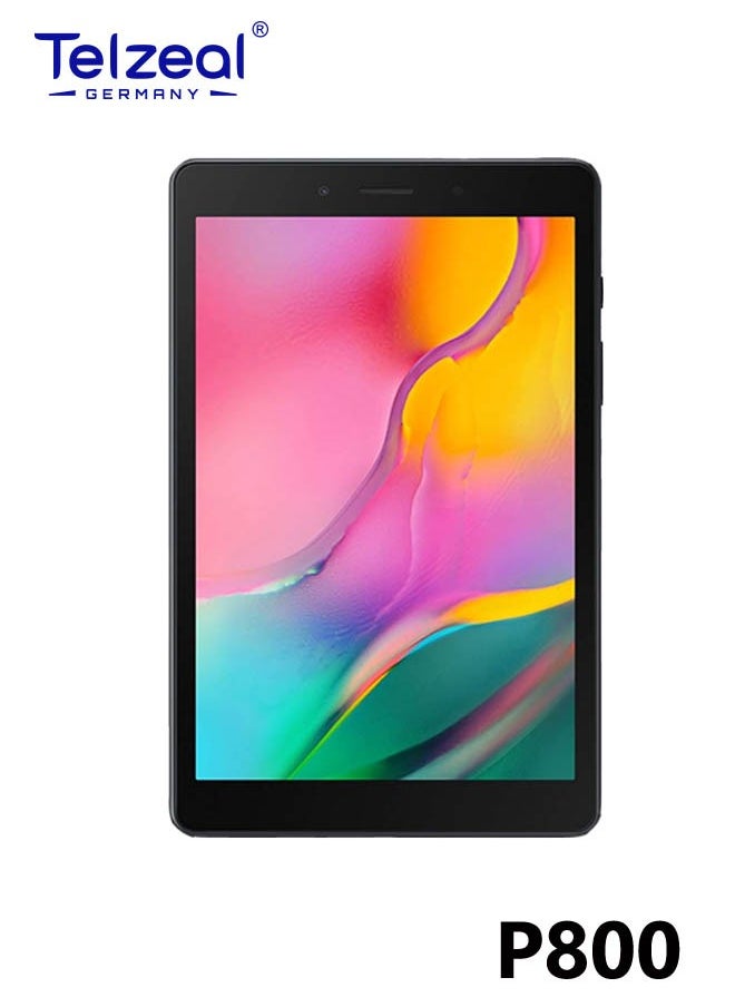 Telzeal - Telzeal P800 Tablet 8 Inch Android 12 Tablet with Dual SIM 6GB RAM 256GB ROM 5G WiFi 5000mAh Battery and Wireless Keyboard Green - Image 1